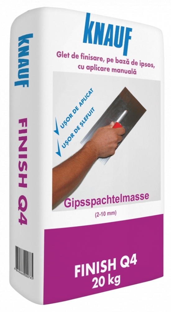 Шпаклівка Knauf гіпсова НР FINISH Q4 MD 25 кг